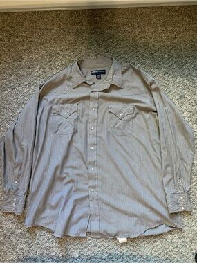 MWG vintage Western Dress Shirt